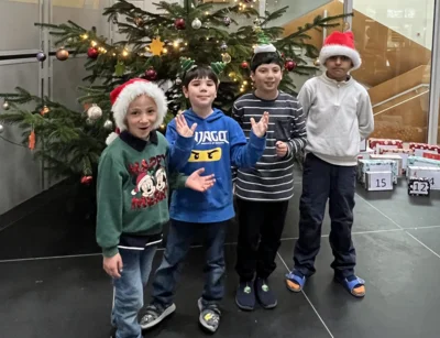 In Weihnachtsstimmung