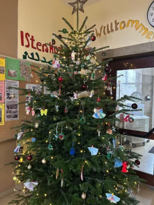Alle Jahre wieder erfüllt weihnachtlicher Zauber unsere Burgschule
