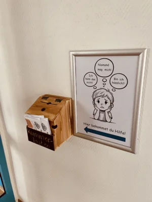 Neue Kummerkästen an unserer Schule