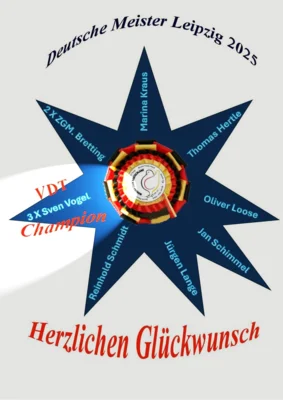 Meldung: Gratulation den Deutschen Meistern