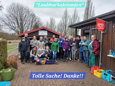 Dank an fleißige Helfer!