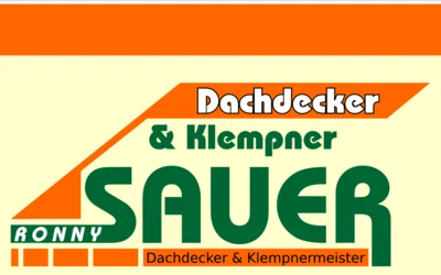 Werbebanner Dachdeckerei Sauer (Bild vergr&ouml;&szlig;ern)