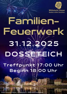Familienfeuerwerk am Dosseteich