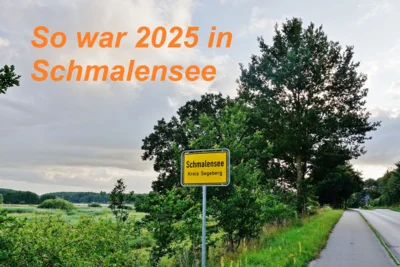 Da ist die Jahreschronik 2025 für Schmalensee