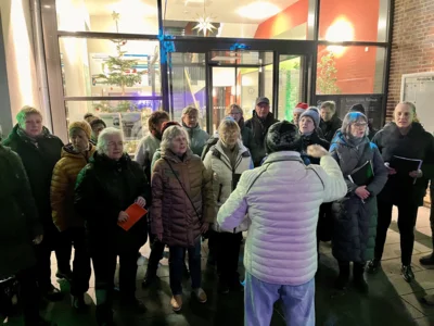 Meldung: Teilnahme am Weihnachtsliedersingen vor dem Kolkwitzer Rathaus am 5. Dezember 2025