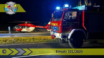 Einsatz 101 | VU PKW - Transporter | B246 OV Klein Eichholz - Groß Schauen (LOS) (Bild vergr&ouml;&szlig;ern)