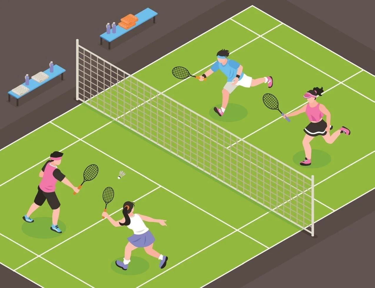 Badminton: Hagenberg Draws with Groß Schneen in Hobby League