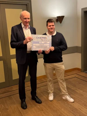 Spende über 1000 € vom Rotary Club Kerkrade – Herzogenrath (Eurode) für unseren Jugendausschuss (Bild vergr&ouml;&szlig;ern)
