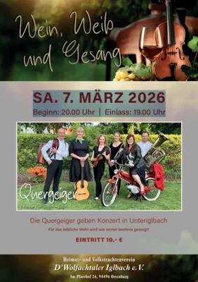 Plakat Quergeiger 2026