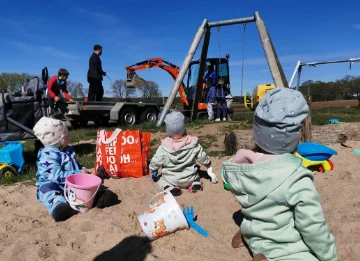 Spielplatz Berlinchen, Foto: Elke Meißner