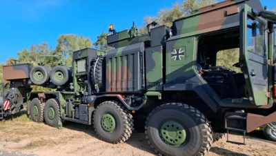 Fahrzeug der Bundeswehr