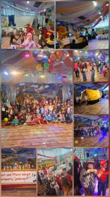 Foto zur Meldung: Faschingsparty in der Turnhalle