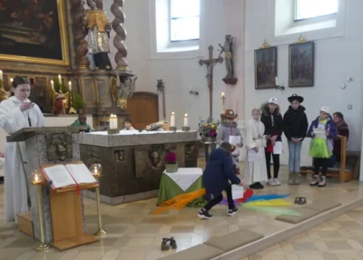 Meldung: Faschings-Familiengottesdienst - mitgestaltet von Bartholomä-Kids mit Predigtspiel