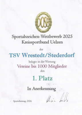 Sportabzeichen 2025
