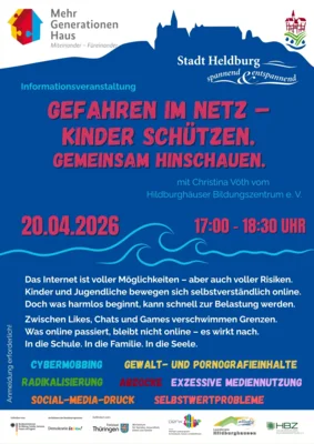 Plakat Sprechstunde Medienmentoren MGH Heldburg 08_2025