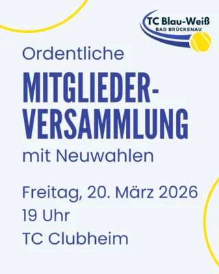 Mitgliederversammlung 2026
