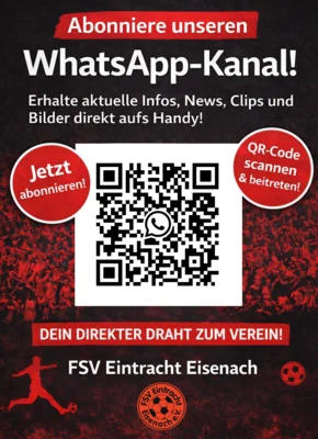 WhatsApp-Kanal FSV EINTRACHT EISENACH