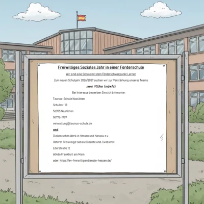 FSJler für das Schuljahr 2026/2027 gesucht! (Bild vergr&ouml;&szlig;ern)