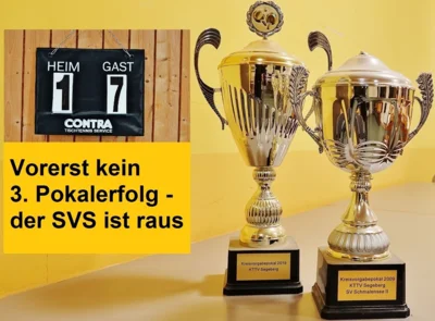 SVS-Tischtennis - Pokal-Aus in Runde 2