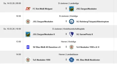 Vorschau Fußball am WE (Bild vergr&ouml;&szlig;ern)