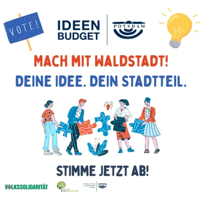 Ideen-Budget Waldstadt – Jetzt online abstimmen!