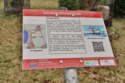 Schmalenseepfad-Schilder sind da