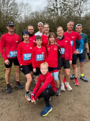 Zufriedene Läufer beim 2. Walter-Gladrow-Gedenklauf (Bild vergr&ouml;&szlig;ern)
