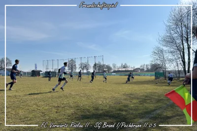 Freundschaftsspiel: FC Vorwärts Röslau II - SG Brand I/Pechbrunn II 0:5 (Bild vergr&ouml;&szlig;ern)