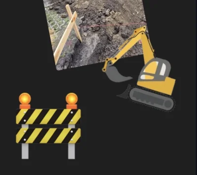 Anbau Sanitärtrakt ans Werkstattgebäude - Teil 1 (Bild vergr&ouml;&szlig;ern)