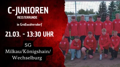 C-Junioren startet Meisterrunde (Bild vergr&ouml;&szlig;ern)
