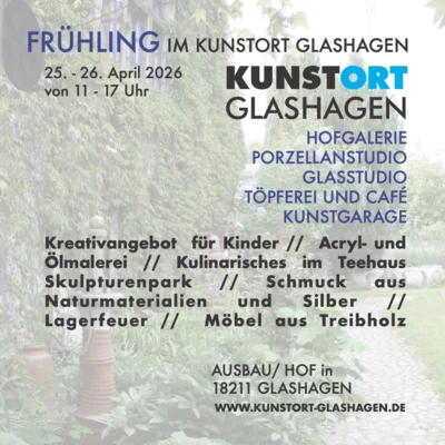 Frühling im Kunstort Glashagen