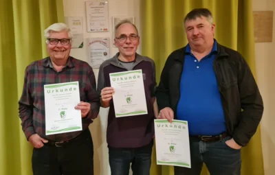 V.l.n.r.: M. Vuine, T. Lutz, R. Herwanger Foto: M. Widmann (Bild vergr&ouml;&szlig;ern)