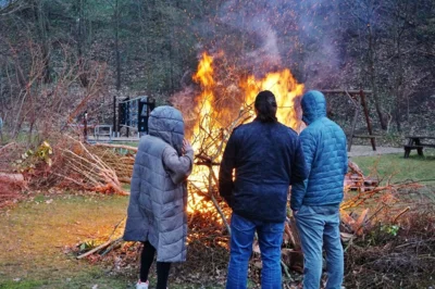 So war das Osterfeuer 2026 in Schmalensee