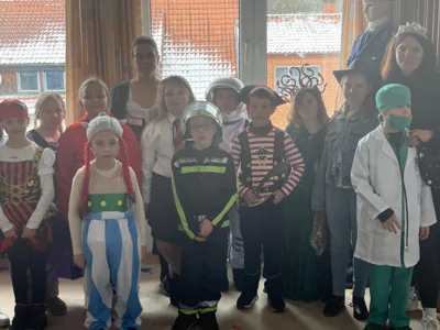 Fasching bei der Kinderfeuerwehr (Bild vergr&ouml;&szlig;ern)