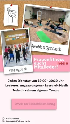 Frauenfitness sucht neue Mitglieder