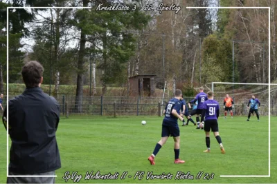 22.Spieltag KK: SpVgg Weißenstadt II - FC Vorwärts Röslau II 2:3 (Bild vergr&ouml;&szlig;ern)