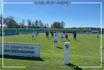 31.Spieltag LL: FC Vorwärts Röslau - DJK Ammerthal 0:6 (Bild vergr&ouml;&szlig;ern)