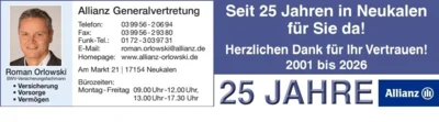 25 Jahre Allianz Roman Orlowski (Bild vergr&ouml;&szlig;ern)