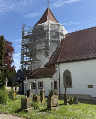 Meldung: Sanierung des Turmes der Kilianskirche