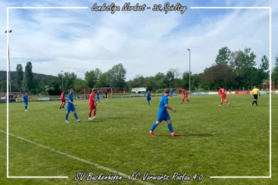 32.Spieltag LL: SV Buckenhofen - FC Vorwärts Röslau 4:0 (Bild vergr&ouml;&szlig;ern)