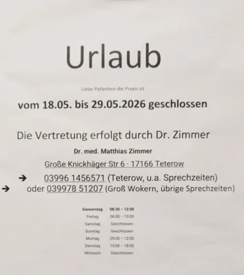 Neues von der Arztpraxis Frau Dr. Schmiedel (Bild vergr&ouml;&szlig;ern)