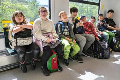 Projektwoche: Sicher unterwegs mit Bus und Bahn