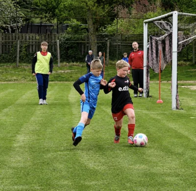 Gaben niemals auf: unsere E-Junioren im Heimspiel gegen Grabowhöfe