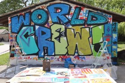 Graffiti-Projekt erfolgreich an der Carl-Diercke-Schule Kyritz umgesetzt