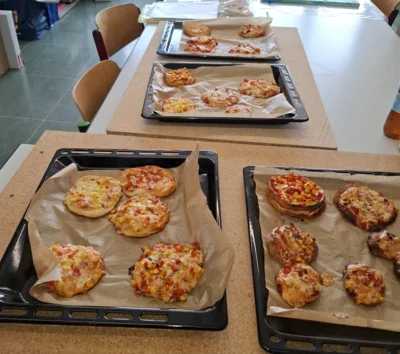 Kochen mit der 3. Klasse (Bild vergr&ouml;&szlig;ern)
