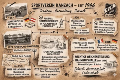 80 Jahre SV Kanzach: 1967-1986, illustriert durch KI (Bild vergr&ouml;&szlig;ern)