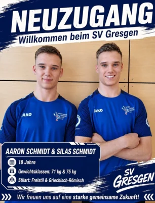 🏆🤼 Verstärkung im Doppelpack! 🤼🏆 (Bild vergr&ouml;&szlig;ern)