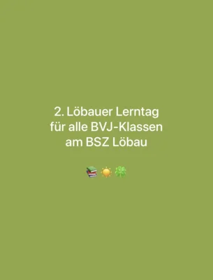2. Löbauer Lerntag