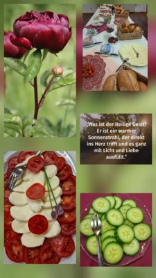 Rückblick zur Wortgottesfeier mit Frühstück zu Pfingsten (Bild vergr&ouml;&szlig;ern)