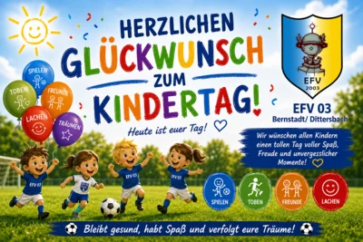 Herzlichen Glückwunsch zum Internationalen Kindertag